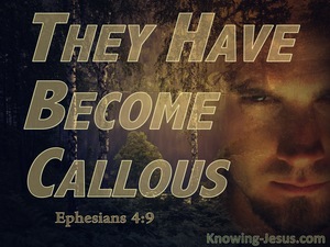 Ephesians 4:19